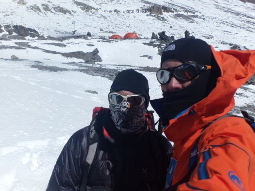 christophe augier ,pascal siedel camp 2 aconcagua