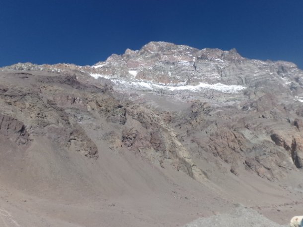 30 JANVIER 2014 FACE NORD ACONCAGUA camp de base